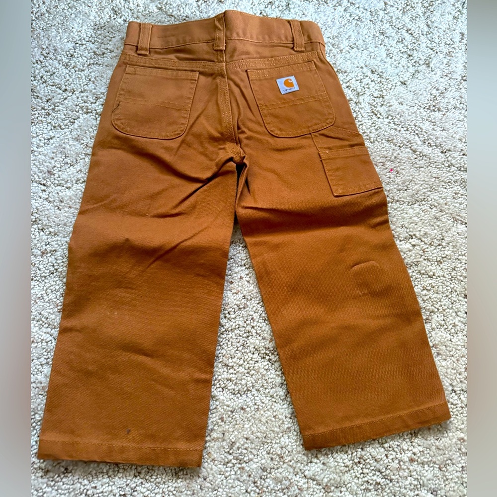 BRAND NEW Carhartt Canvas Pants! Size 2T